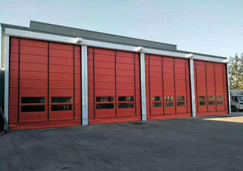 Precio de fábrica Rápido Industrial PVC Almacén/fábrica Interior Resistencia a las condiciones climáticas Puerta de alta velocidad 304 Material de acero inoxidable Operación automática