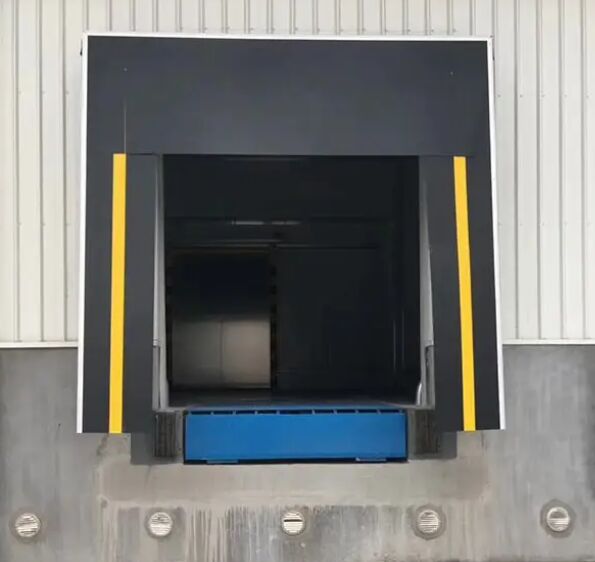 Refugio de muelle de esponja de los fabricantes de puertas industriales de muelle de carga Refugio de muelle de carga para entornos logísticos y de almacenamiento que proporciona soluciones de carga