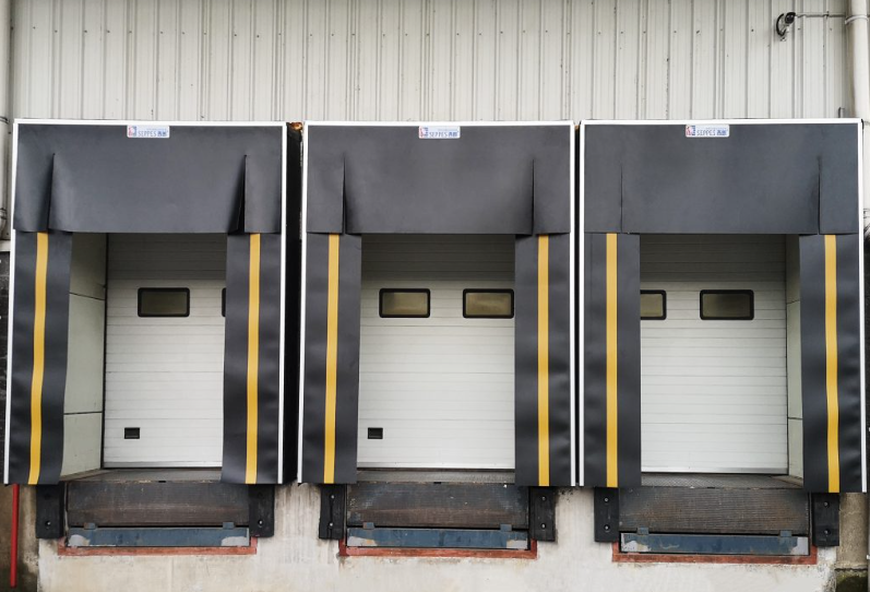 Sistema de carga ajustable para muelle de carga de acero galvanizado, solución duradera para áreas de carga de almacenes